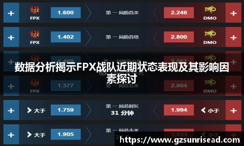 数据分析揭示FPX战队近期状态表现及其影响因素探讨